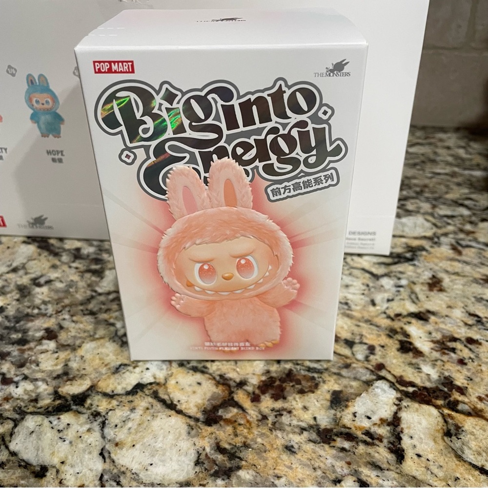 Pop Mart Big into Energy Labubu Blind Box 100% Authentic